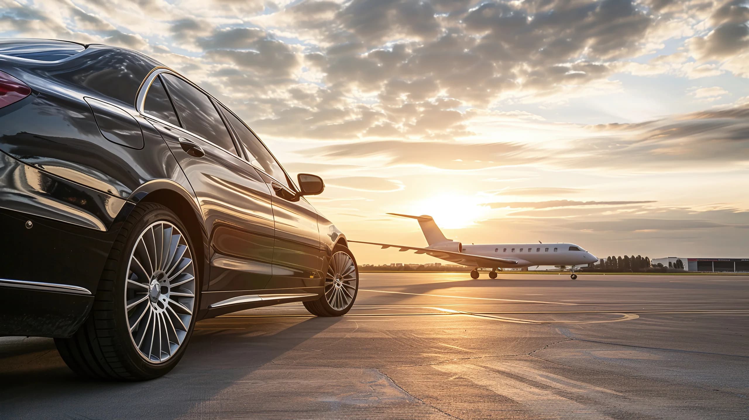 Out of town long-distance limousine
